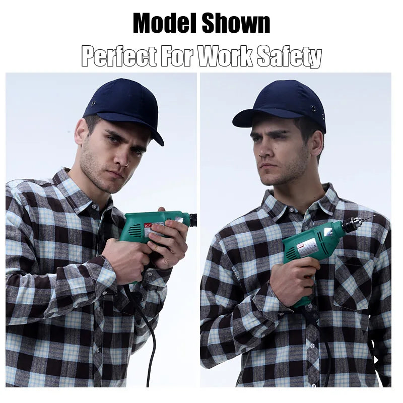 Arbeits sicherheit Bump Cap Baseball Hut Schutzhelm leichte Antik ollision harte atmungsaktive Innen schale für die Reparatur von Arbeiten