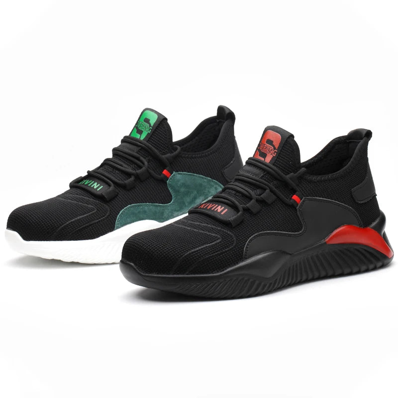 2025, neuer Stil für Männer und Frauen, Arbeitsschuhe, Stahlkappe, Sicherheitsstiefel, europäischer Standard, Anti-Smash, Anti-Punktion, Herrenschuhe, Sicherheitsschuhe