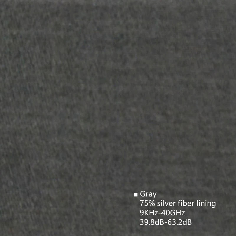 5G EMF-Abschirmweste, Strahlenschutz aus Silberfasergewebe, Anti-RFID-Weste mit mehreren Taschen, 99 % Abschirmwirkung