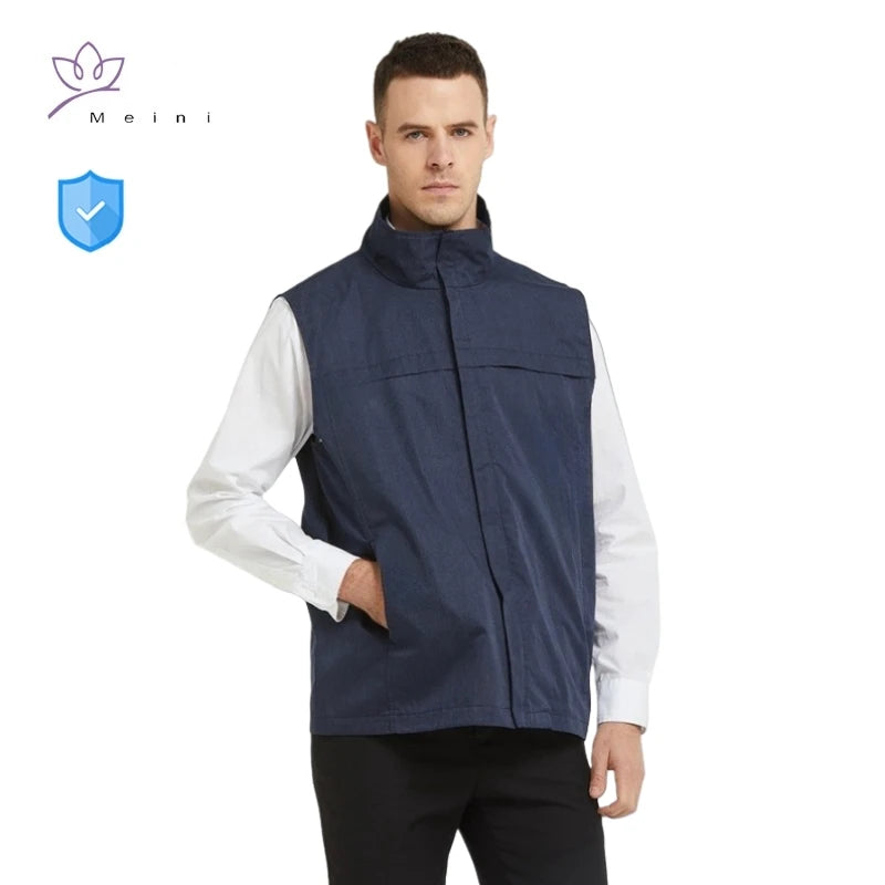 Anti-Strahlung Metall faser Weste High Neck schützen Schilddrüse Kommunikation Basisstation elektro magnetische Strahlung Abschirmung Kleidung