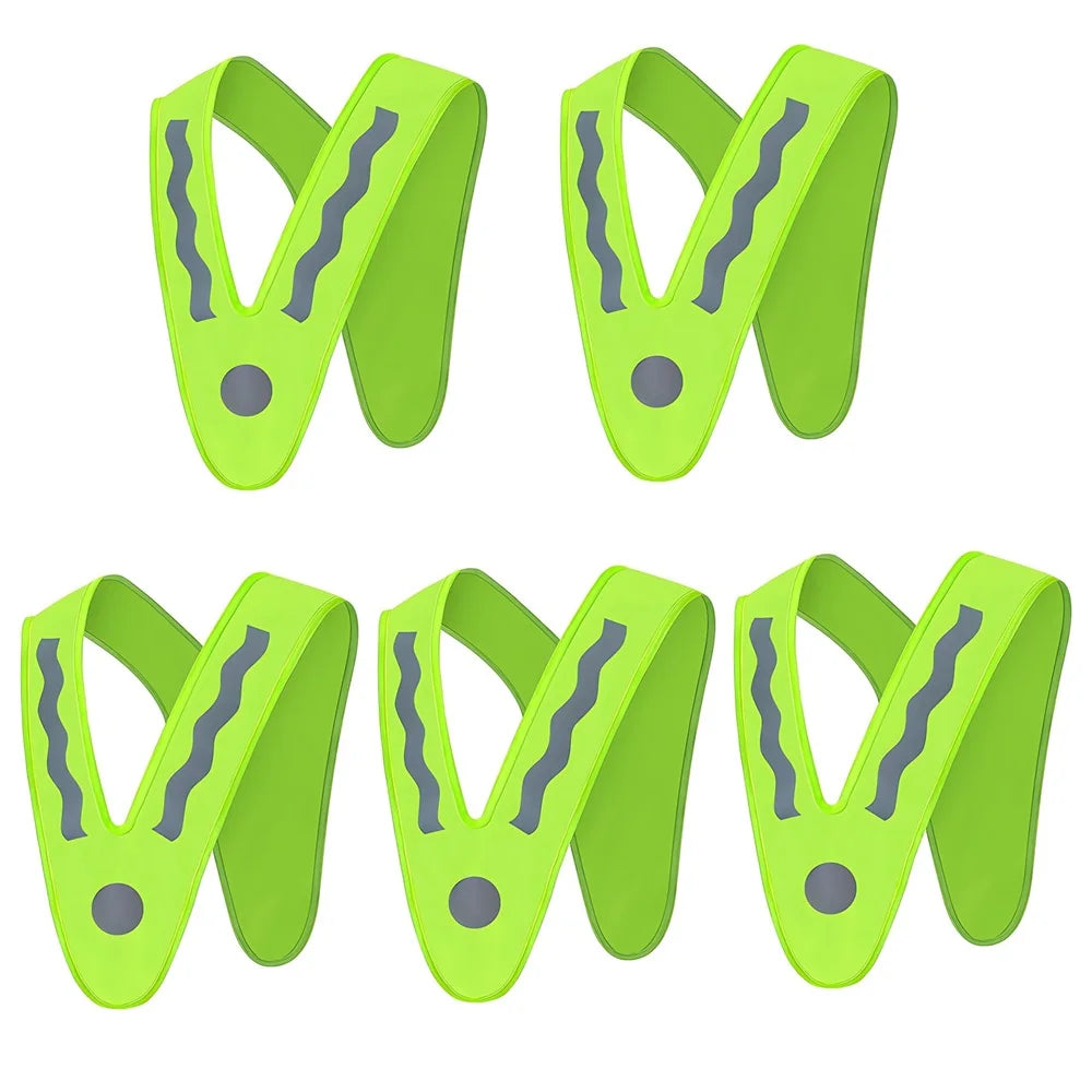1/2/3/5Pcs Fluoreszierende Hohe Sichtbarkeit Kinder Weste Sicherheit Shirt Schnell Trocken Arbeit Tragen jungen Mädchen Nacht Zyklus Radfahren Langlebig