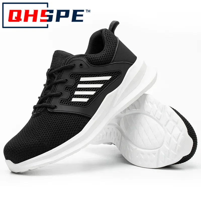 Arbeit Turnschuhe Stahl Zehe Schuhe Männer Sicherheits schuhe pannen sichere Arbeits schuhe Mode unzerstörbare Schuhe Sicherheit