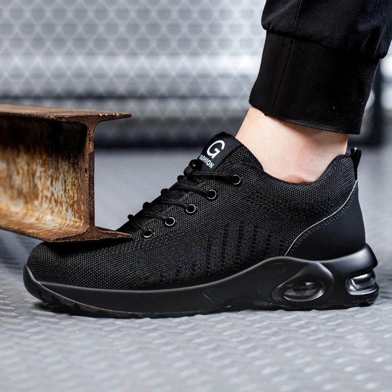 Neue Stile Männer Sicherheit Stiefel Mit Stahl Kappe Kappe Anti-smash Arbeit Turnschuhe Sicherheits Schuhe Männer UnzerstörbarArbeit Stiefel Taktische stiefel